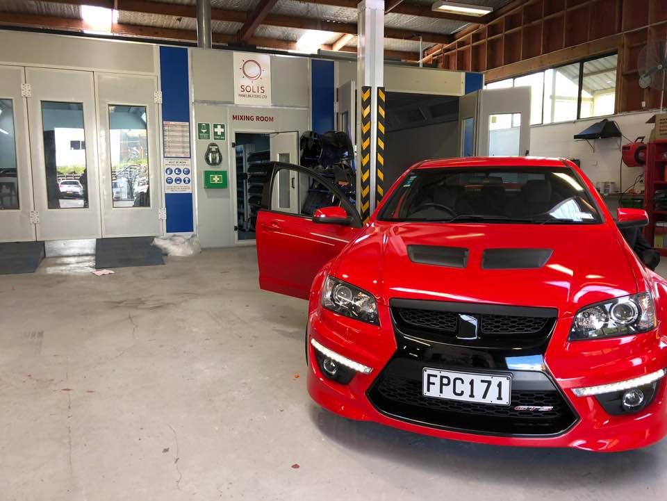 red holden in Solis panel beaters in new lynn